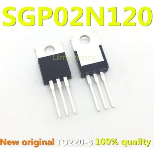 5piece) 100% New GP02N120 SGP02N120 TO-220 1200V 2A Support the BOM one-stop supporting services
