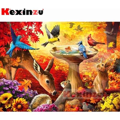 5d diamond painting full Square/Round diamond embroidery-Forest animals-rhinestone DIY mosaic Cross Stitch 3D Home Decor Y0464