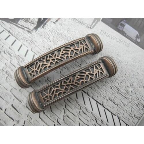 FREE SHIPPING 20pcs Antique Copper Bracelet Connector/Center Spacer for Licorice Leather 7mmx11mm--PAT108AC