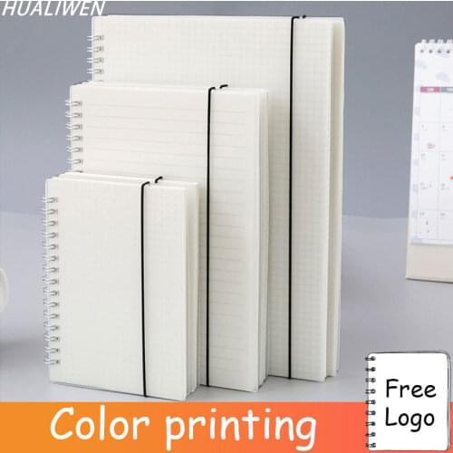 Coil Book Simple college students A5 Cornell notebook grid Book horizontal line Notepad high school students hand account