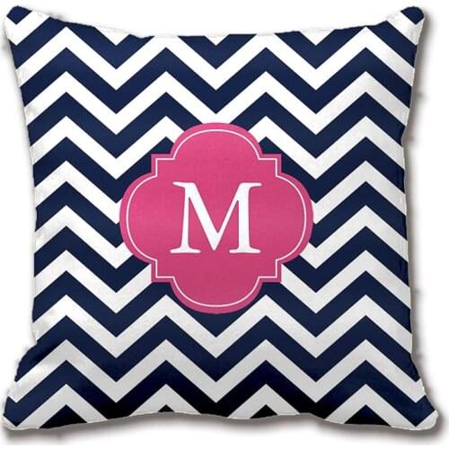 Tribal Patterns Geometric Blue Wave Stripes Throw Pillow Decorative Cushion Cover Pillow Case Customize Gift By Lvsure For Sofa
