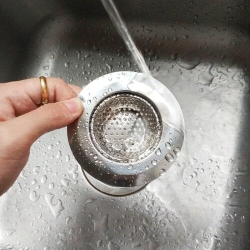 Stainless Steel Kitchen Sink Strainer Stopper Waste Plug Sink Filter Filtre Lavabo cocina Bathroom Hair Residue Catcher