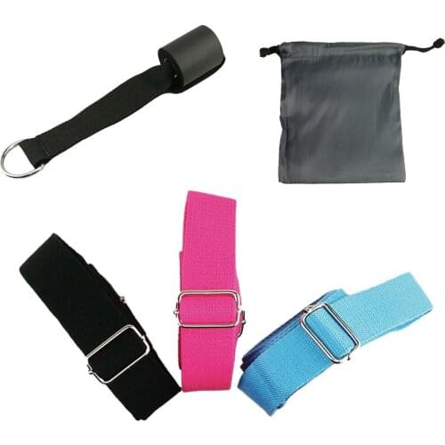 Door Flexibility Stretching Leg Stretcher Strap Adjustable Sports Yoga Ballet Band Exercise Soft Leg Belt for Gymnastics belt