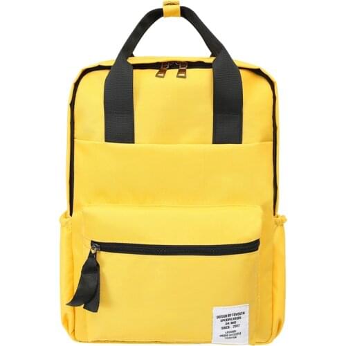 Fashion Oxford Women Backpacks Waterproof Preppy School Backpack for Teenager Girls Large Space Laptop Backpacks Top-handle Bags