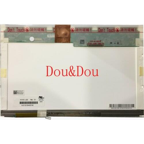 N141I3-L02 Fit N141I1-L03 L08 LTN141W3-L01 LTN141AT13-H01 CLAA141WB02A LP141WX1-TLB2 Laptop LCD Screen 1280*800 LVDS 30 Pins