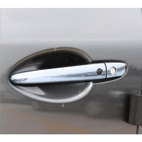 For Mazda CX-5 2017 4PCS Silver Brand New ABS Chrome Car Exterior Door Handle Cover Door Bowl Cover Trim Car Styling Accessories
