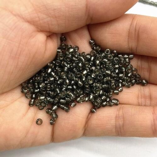 New 15g 2--4mm Glass Seed Spacer Beads Austria Crystal Round Hole Beads for Kids Jewelry DIY Making Necklace Earring #15