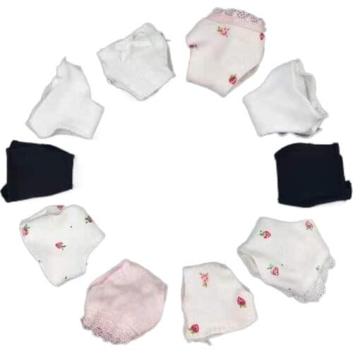 Cosplay 1/6 BJD Clothes For Barbie Doll Clothes Soft Underwear Briefs Outfits Underpants 11.5" Dolls Accessories Kids Toys Gifts