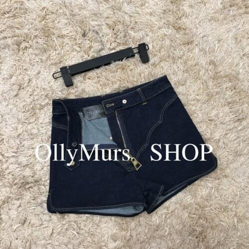 OllyMurs Women's Leather Shorts