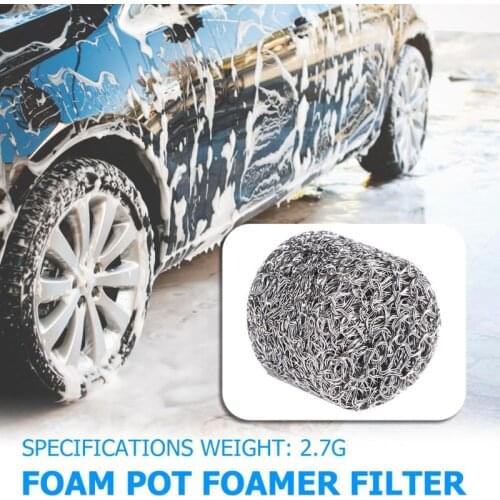 Stainless Steel Foam Lance Filter Replacement Lance Mesh Tablet For Snow Foam Generator Car Cleaning Tools Accessories