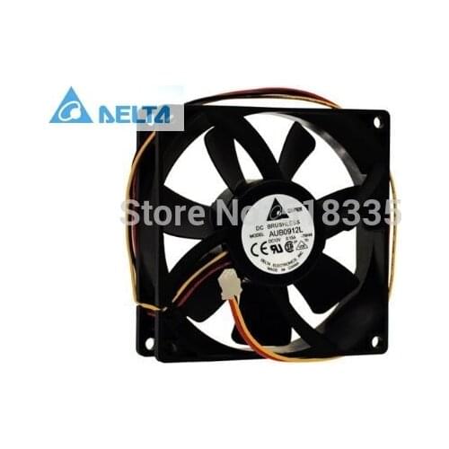 For delta AUB0912L DC 12V 3-Wire P/N: 299P310B20 WD-57734, WD-60C10, WD-60C9, WD-65737, WD-60735, WD-65638 cooling fan