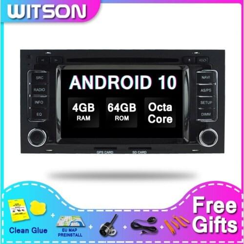 WITSON Android 10.0 Car DVD GPS Navigation For V W T OUAREG 2004-2011