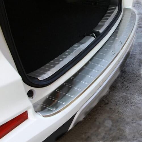 Stainless steel rear bumper protector step panel cover sill palte trunk trim garnish for Honda CRV 2012 2013 2014 2015 2016