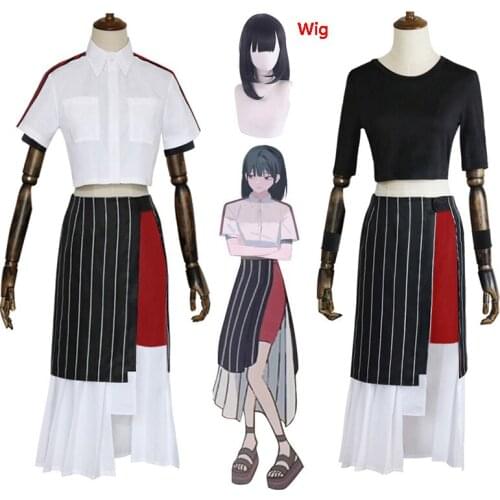 Anime Time Agent Qiao Ling Cosplay Costume Top Skirt Blouse Fashion Outfit Halloween Women Uniform Full Set Dress Party