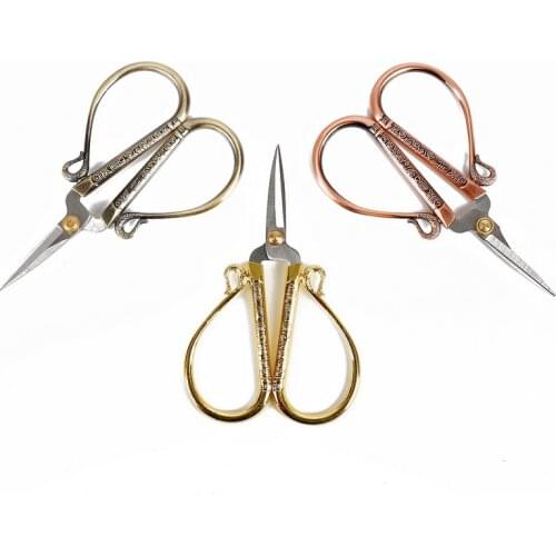 1pc European Retro Scissors Nail Toe Horny Trimmer Antique Craft Seam Scissors Manicure DIY Tools