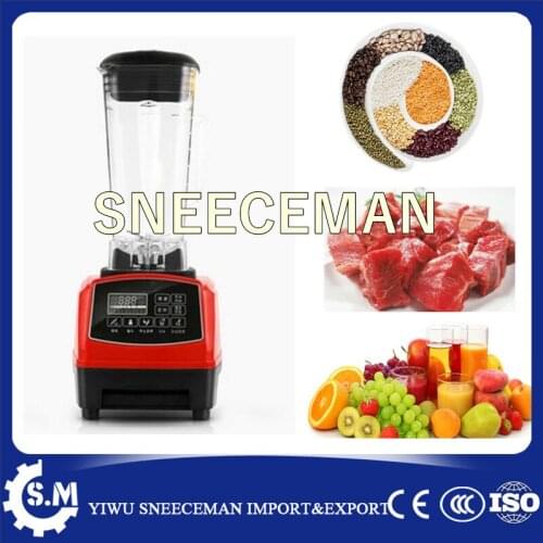 2L wholesale fruit mixer manual smoothie blender juicer meat grinder with digital temperature control