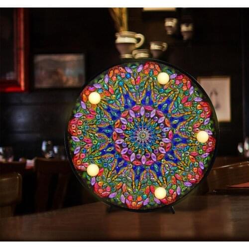 5D DIY Diamond Painting LED Night Light Full Drill Special Shaped Lights for Kids Bedroom Decoration Birthday GiftGift