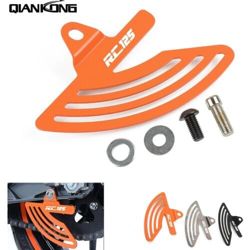 Motorcycle Accessories Stainless Steel Chain Protection Cover Toe Chain Guards FOR RC 125 2014 2015 2016 2017 2018 RC125