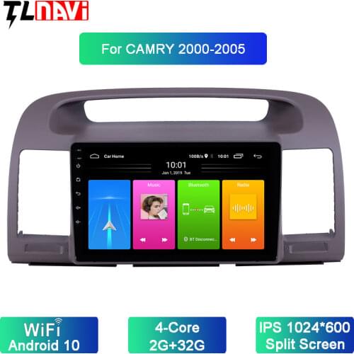 Android 10 Car DVD Multimedia Player For 1Toyota Camry 2002 2003 2004 2005 2006 autoradio CAR GPS navigation radio