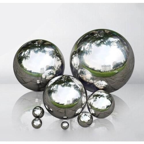 1.9cm/3.8cm/5.1cm/8cm/10cm High Brightness Shine Sphere Stainless Steel Mirror Sphere Hollow Ball Home Decorative Balls