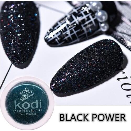 Kodi Shining Sugar Nail Glitter Candy Powder Sugar Coating Effect Powder Pigment Coloful Glitter Nail Art Decoration Accessories