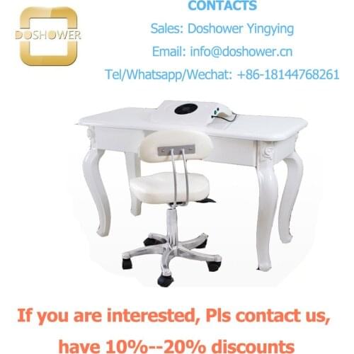 Doshower DS-N4 vacuum nail table manicure table with cheap nail table manicure table for manicure table nail table