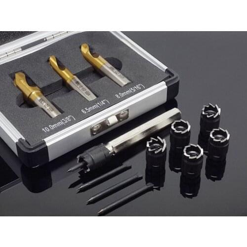 HSS Double Sided Rotary Spot Welding Cutter 8/9.5MM Remover Sheetmetal Drill Bit Power Tool Accessories Metal Hole Opener