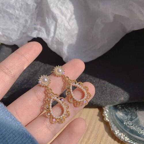 Dangle Earrings Huge Bud China