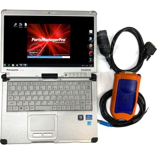 JD EDL V2 with C2 laptop V5.2AG Edl for for Agriculture Tractor Construction Diagnostic JD EDL V2