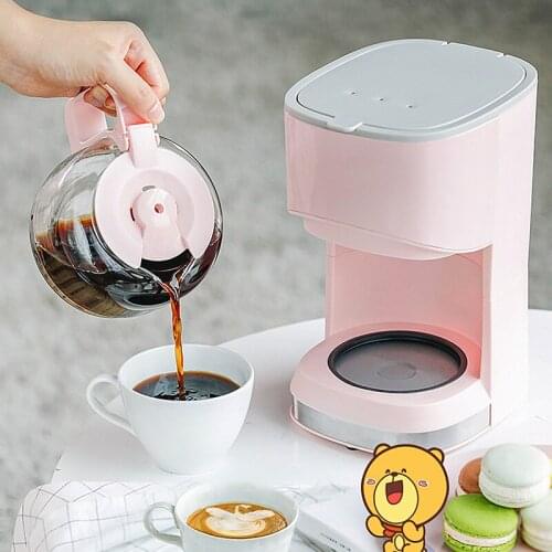 Household Coffee Machine American Drip Type Mini Coffee Maker Machine Heat Preservation Coffee Machine KFJ-A07V1
