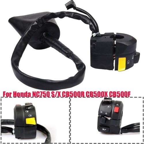 Motorcycle Left Handlebar Control Switch Assembly for CB500X CB500R