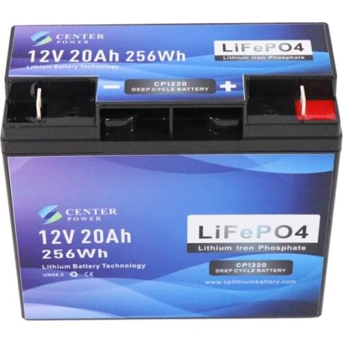 Lithium ion battery bank electric bicycle 12v 20ah