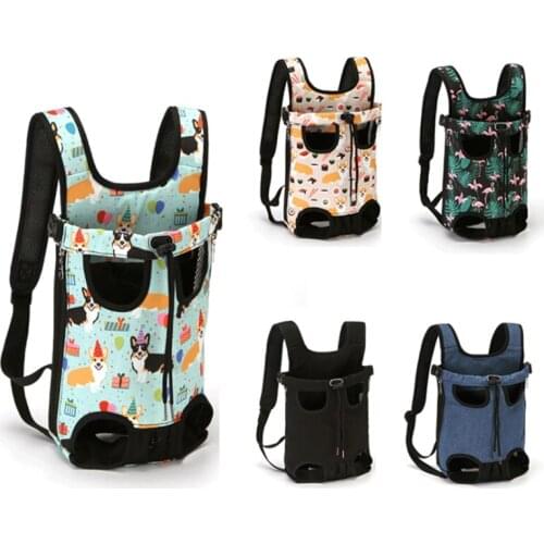 Fashion Pet Dog Carrier Backpack Outdoor Travel Bag Breathable Mesh Pet Carrier Pet Supplies