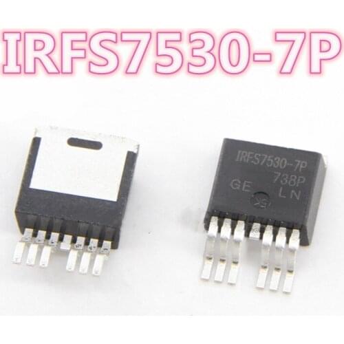 20PCS/LOT IRFS7530-7P IRFS7530-7PPBF TO-263 SMD MOS field effect tube 240A/60V New original Free shipping