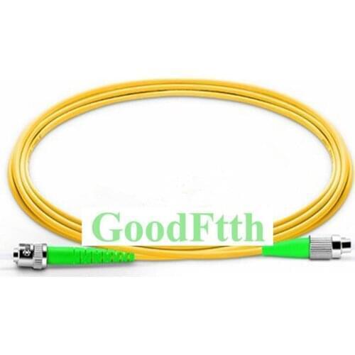 Fiber Patch Cord Jumper Cable ST/APC-FC/APC SM Simplex GoodFtth 1-15m