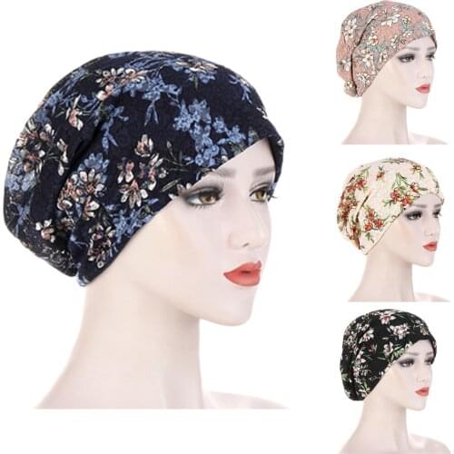 2021 Spring Summer Muslim Hijab Scarf Bohemia Flower Lace Turban Women Headscarf Breathable Hijab Musulman Femme Full Cover-up
