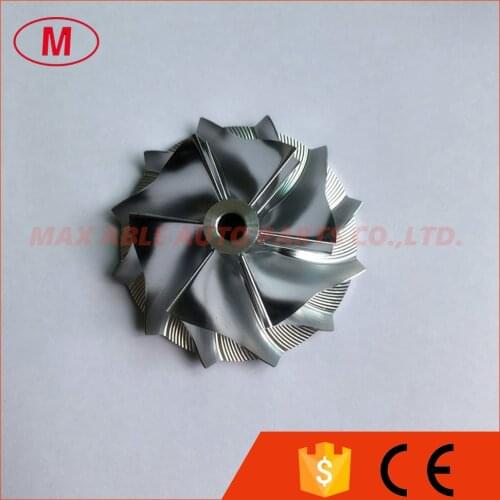 RHFV5 6+6 blades 39.22/52.50mm Turbo Billet/milling/aluminum 2618 compressor wheel for 06J145702K VW Golf 6 GTI