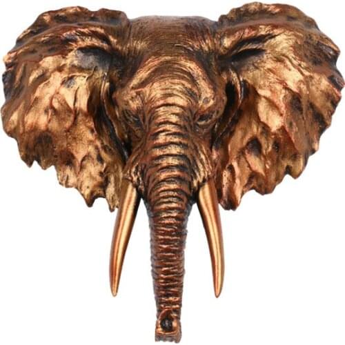 MEDITERRANEAN COMPLEX EUROPEAN ELEPHANT ELEPHANT PENDANT RESIN MURAL WALL HOME FURNISHING ANIMAL BAR WALL DECORATION IDEAS
