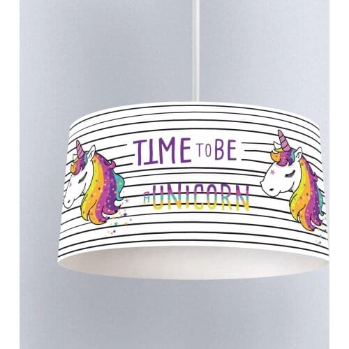 Lamp For Kids Bedrooms Light Chandelier for Living Room Childrens Room to Be Time Unicorn Model 105