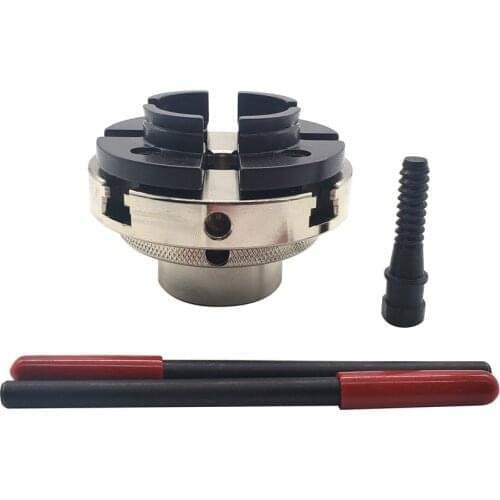 WOODIY 4 inch Type-C 100mm 4-jaw self centering Wood Turning Lathe Chuck mini lathe woodworking chucks machine tool accessories