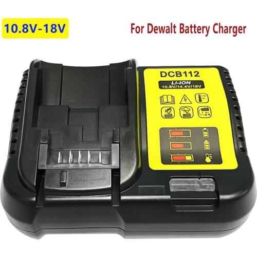 DCB105 DCB112 Battery Charger For DeWalt 12-Volt MAX/20-Volt MAX Lithium-Ion DCB107 DCB101 DCB200 DCB140 DCB200 battery charger