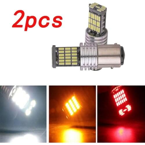 2pcs T15 Led P21W 4014 30SMD auto car LED decoding brake light Reverse Lights cars turn lights