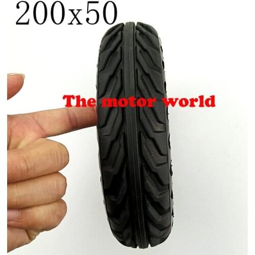 2019 Hot Sale High Performance 200x50 Electric Scooter Solid Tyre for Aluminium Alloy Rims Tire,Electric Vehicle Solid Wheel