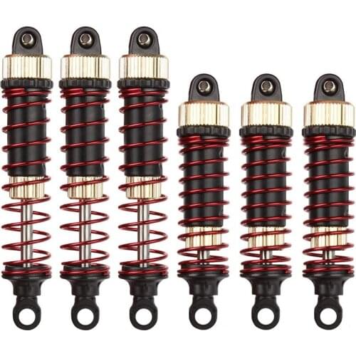 RC Shock Absorber, Adjustable Assembled Spring Damper Suspension Upgraded Oil Filled Shock 25-ZJ03 for 9125 RC Car