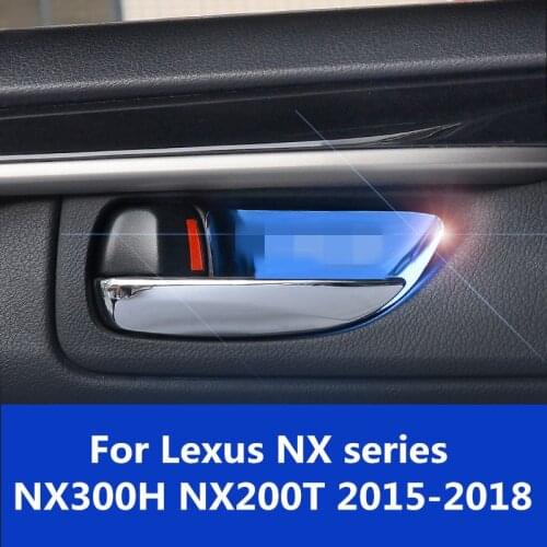 For Lexus NX series NX300H NX200T 2015-2018 dedicated Inner door Door panel panel Patch Car door handle Interior upgrade