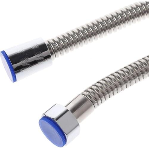 Stainless Steel Flexible Shower Hose Bathroom Water Heater Hose Replace Pipe