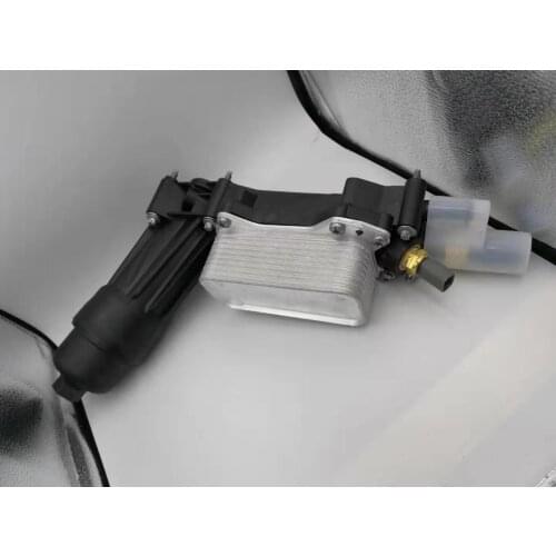 Filter housing oil radiator assembly for Dodge OE: 68105583AF