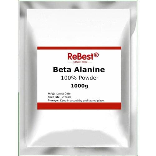 Best Super 100% Beta Alanine Powder,Vegan Best Pre-Workout Supplement,Support Lean Muscle,Support The Nervous System and Brain