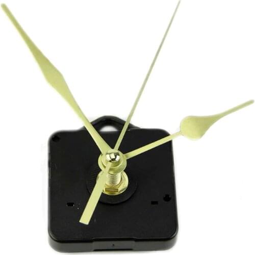 Quartz Clock Movement Mechanism Hands Wall Repair Tool Parts Silent Kit Set DIY