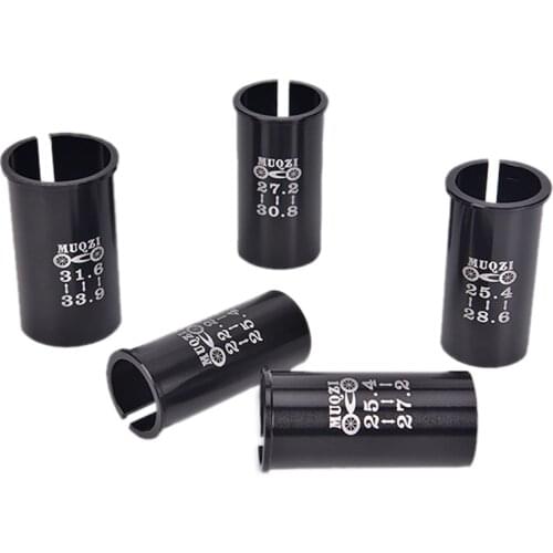 2019 NEW Bike Seat Post Tube Seatpost Reducing Sleeve Adapter Adjust Diameter 25.4-27.2,27.2-30.8,31.6-33.9,25.4-28.6,22.2-25.4